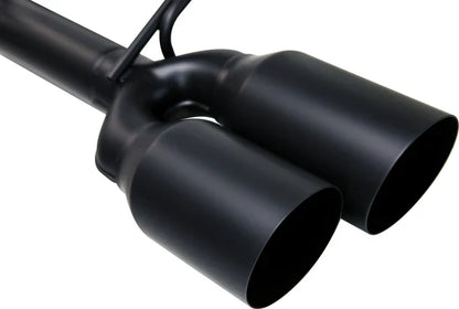 REMARK Axleback Exhaust. Subaru WRX STi VA. Stainless Single Wall Tip (4" Stealth Edition)