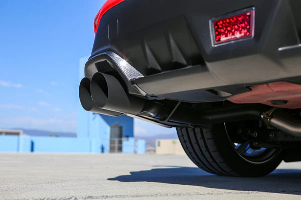 REMARK Axleback Exhaust. Subaru WRX VB 2022+. Stainless Single Wall Tip (4" Stealth Edition)