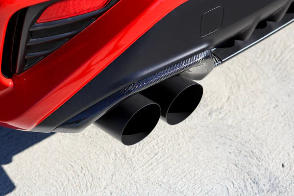 REMARK Axleback Exhaust. Subaru WRX VB 2022+. Stainless Single Wall Tip (4" Stealth Edition)