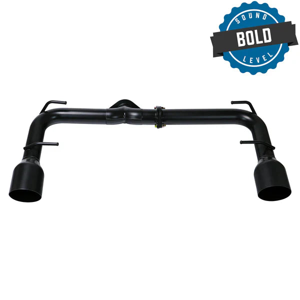 REMARK Axleback Exhaust. Toyota GR86 2022+. Stainless Single Wall Tip - Stealth 4.5"