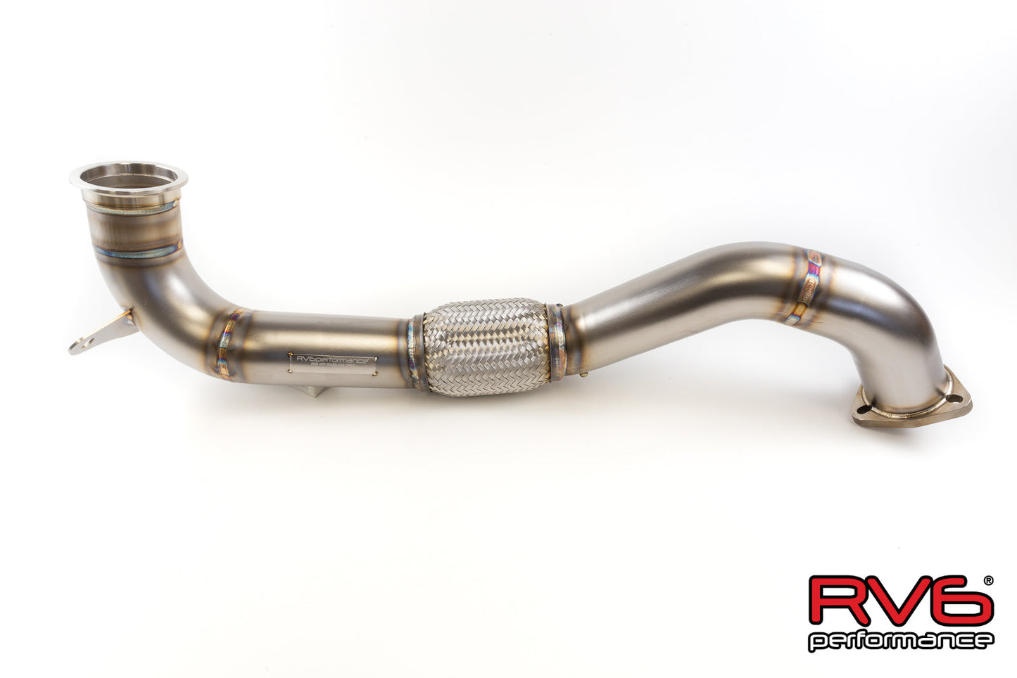 RV6 Front Pipe for 17-21 Civic SI