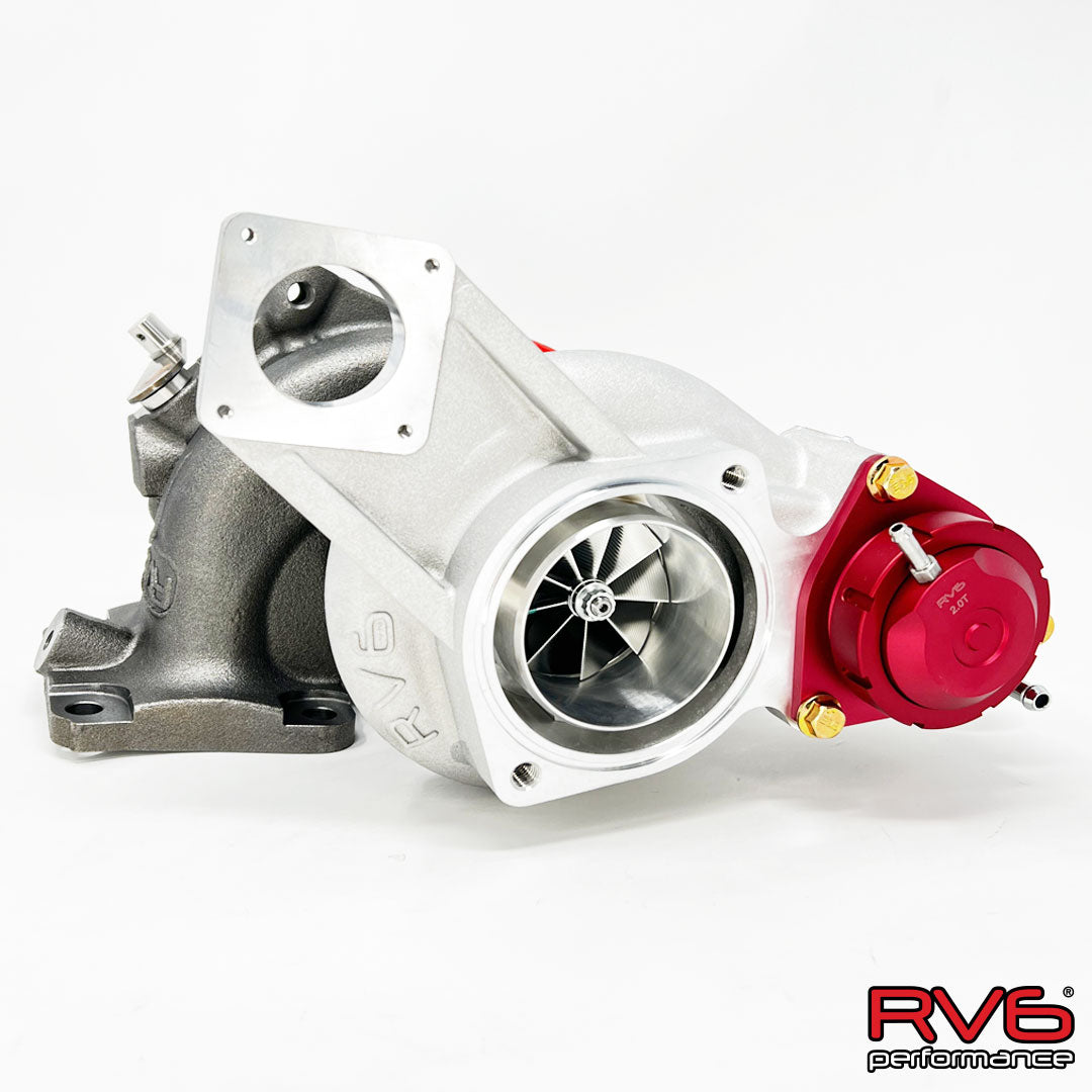 RV6 R660AS Antisurge / T51R RED Ball Bearing Turbo for (FL5/DE5)  2.0T with CF Inlet pipe