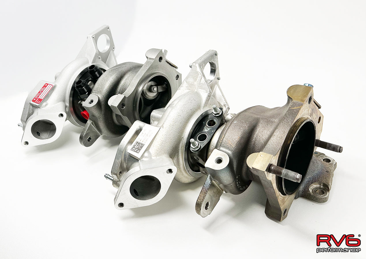 RV6 R660AS Antisurge / T51R RED Ball Bearing Turbo for (FL5/DE5)  2.0T with CF Inlet pipe