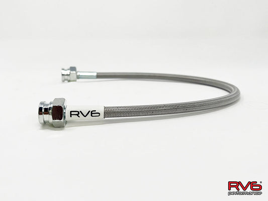 RV6 2016-2021 Honda Civic 1.5T Braided Stainless Clutch Line
