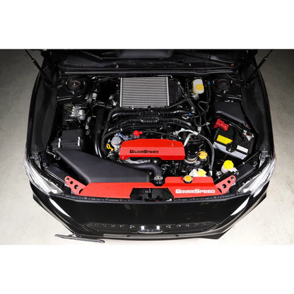 Grimmspeed Radiator Shroud Red For Subaru 15-21 WRX/STI GrimmSpeed