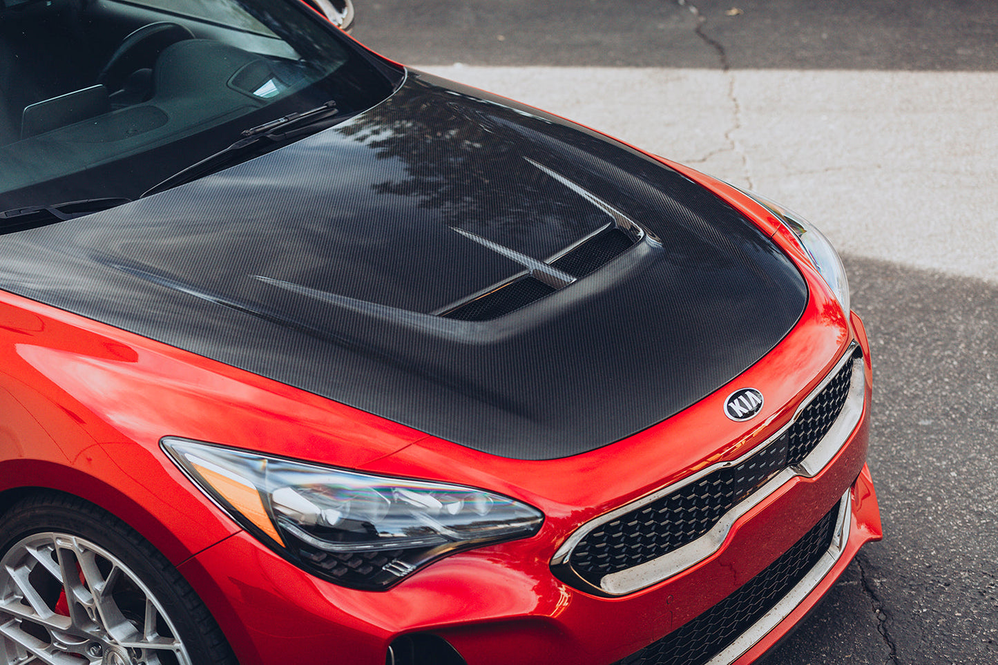 2018-2023 Kia Stinger S-FX Carbon Fiber Hood