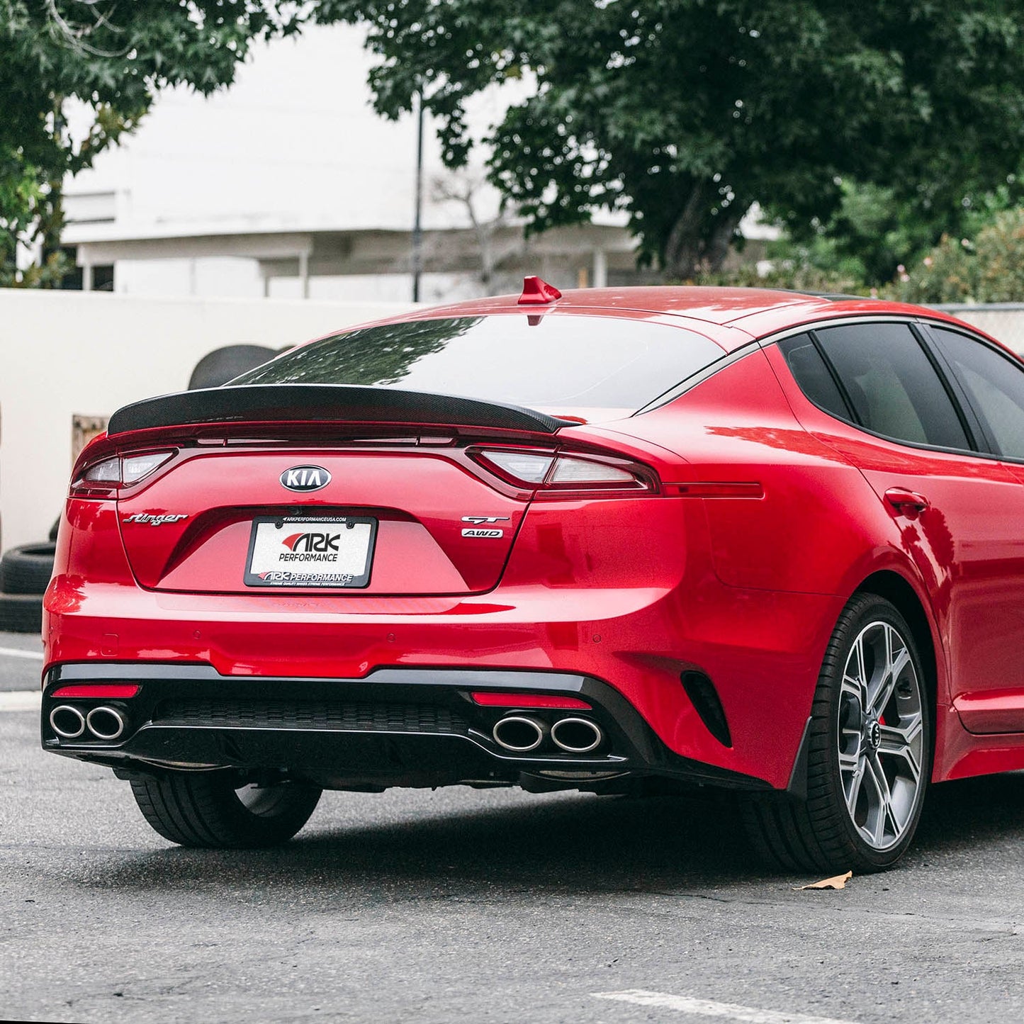 2018-2023 Kia Stinger Carbon Fiber S-FX Rear Spoiler Type-A
