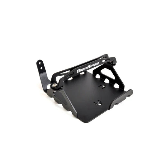 Grimmspeed Lightweight Battery Mount Kit Black For Subaru 08-21 WRX/STI GrimmSpeed