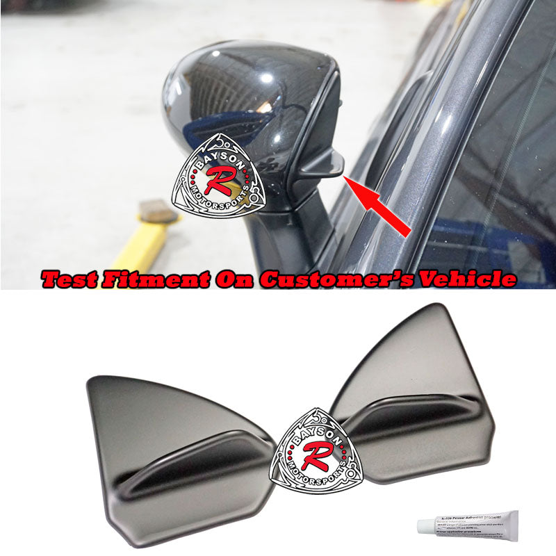 T Style Aero Door Mirror Fin For 2022-2026 Subaru BRZ