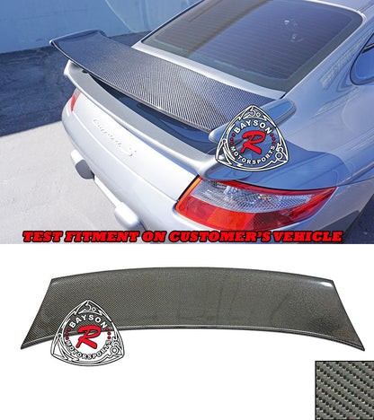 Carbon Fiber Mid Blade ONLY For 2007-2008 Porsche GT3 (977)