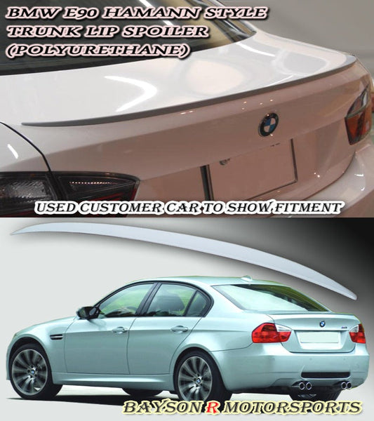 H Style Spoiler For 2005-2011 BMW 3-Series (E90)