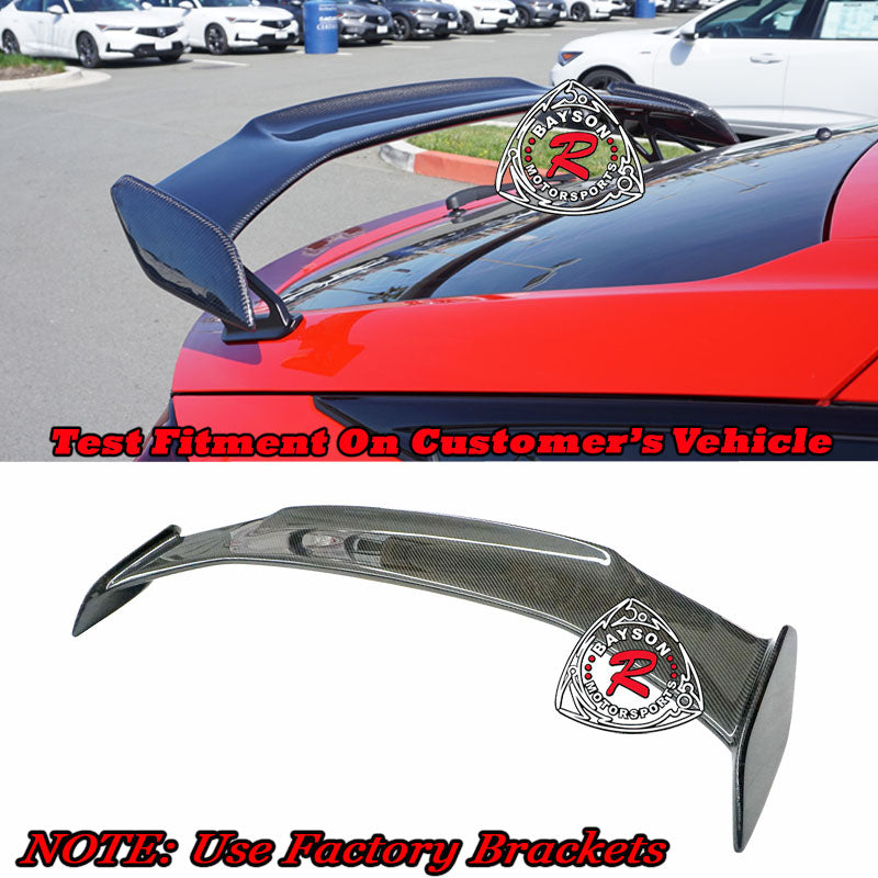 Mod Style Spoiler (Carbon Fiber) For 2023-2025 Honda Civic Type R (FL5)