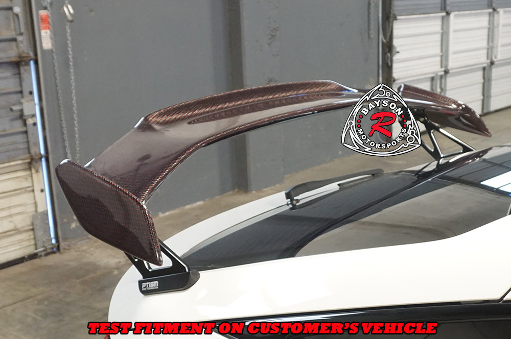 Mod Style Spoiler (Red Carbon Fiber) For 2023-2025 Honda Civic Type R (FL5)