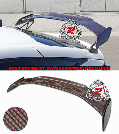 Mod Style Spoiler (Red Carbon Fiber) For 2023-2025 Honda Civic Type R (FL5)