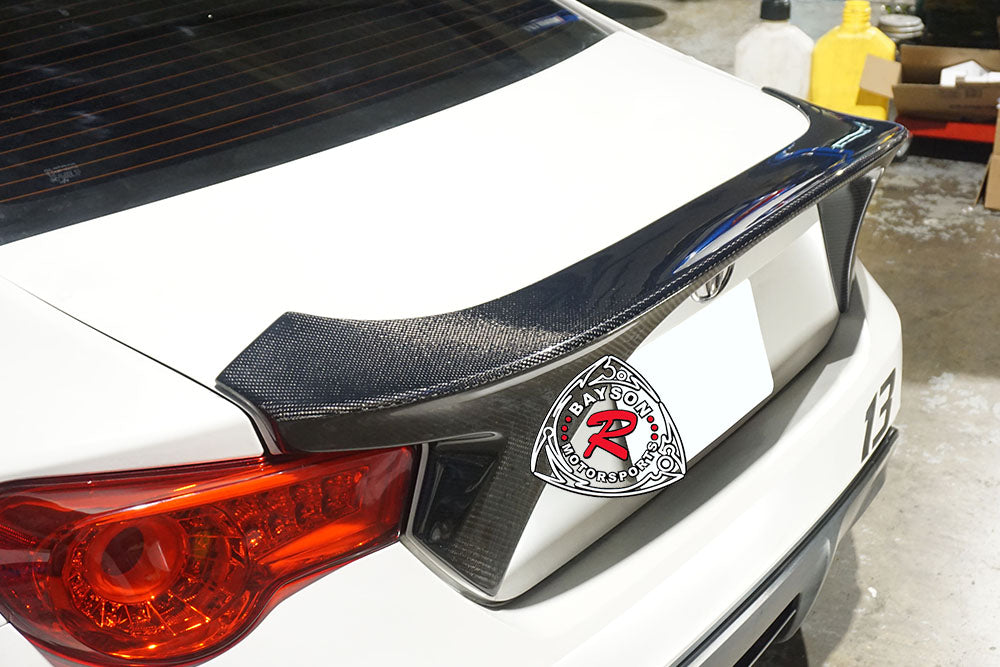 RA Style Spoiler (Carbon Fiber) For 2017-2021 Toyota 86