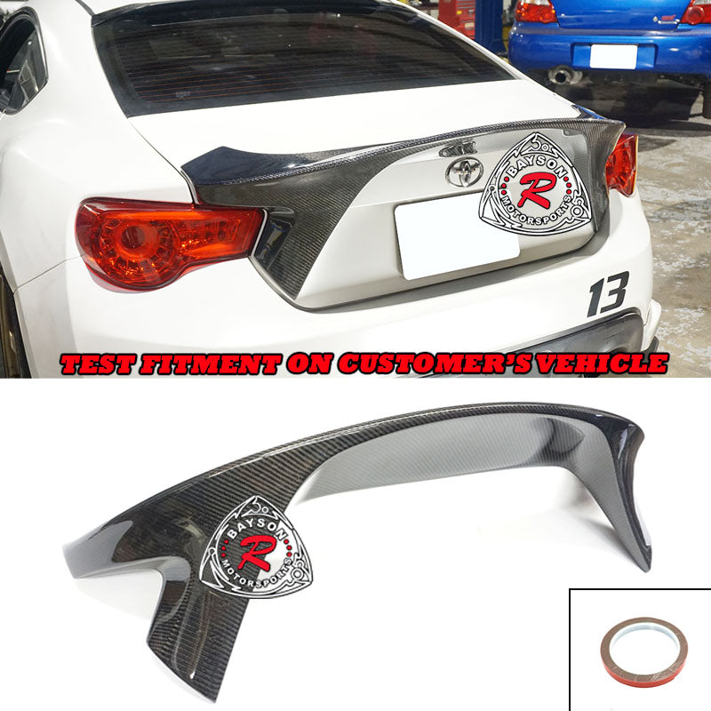 RA Style Spoiler (Carbon Fiber) For 2017-2021 Toyota 86