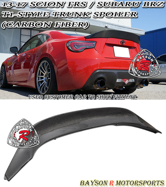 T1 Style Spoiler (Carbon Fiber) For 2012-2016 Scion FR-S