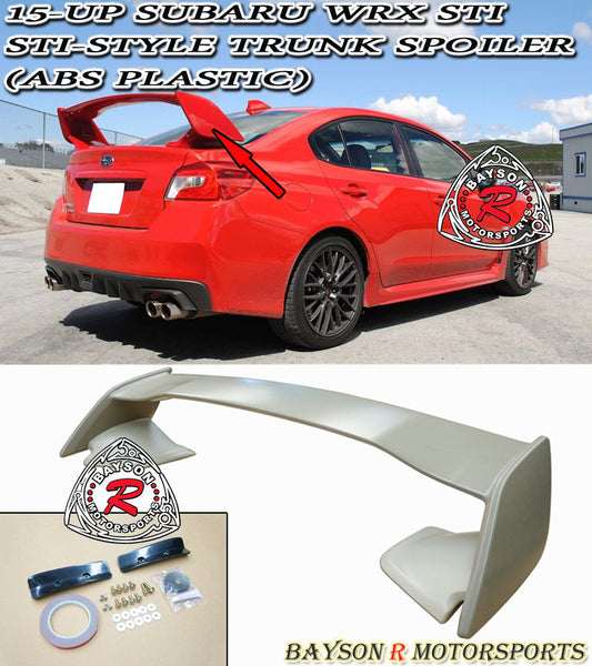 ST Style Spoiler For 2015-2021 Subaru Impreza/WRX/WRX Sti (4Dr Sedan)