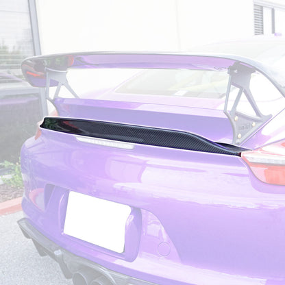 Ducktail Spoiler (Carbon Fiber) For 2014-2016 Porsche Cayman (981)
