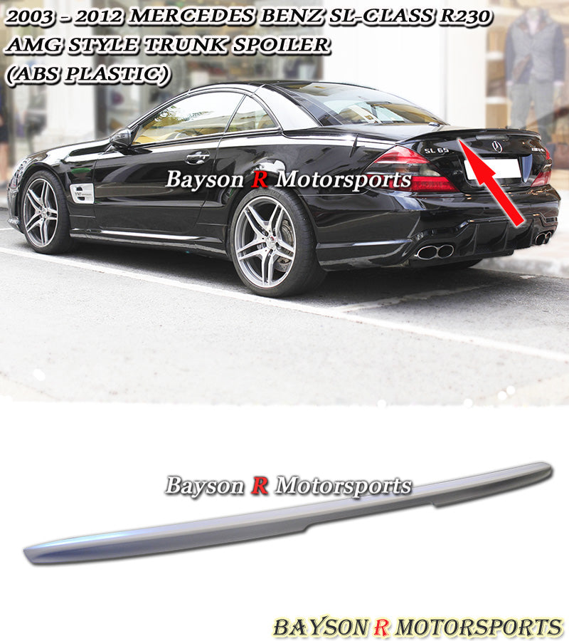A-Style Spoiler For 2003-2012 Mercedes-Benz SL-Class (R230)