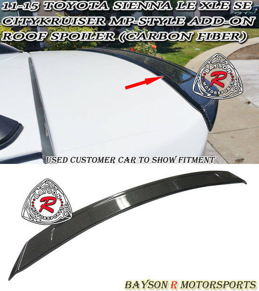 CityKruiser Spoiler (Carbon Fiber) For 2011-2017 Toyota Sienna