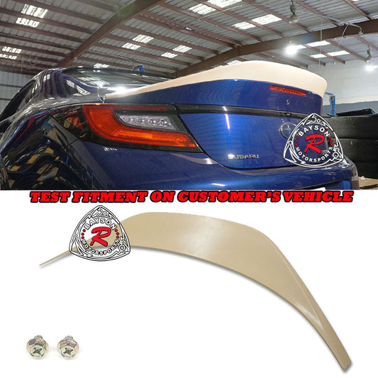 T Style Trunk Spoiler (ABS Plastic) For 2022-2026 Subaru BRZ
