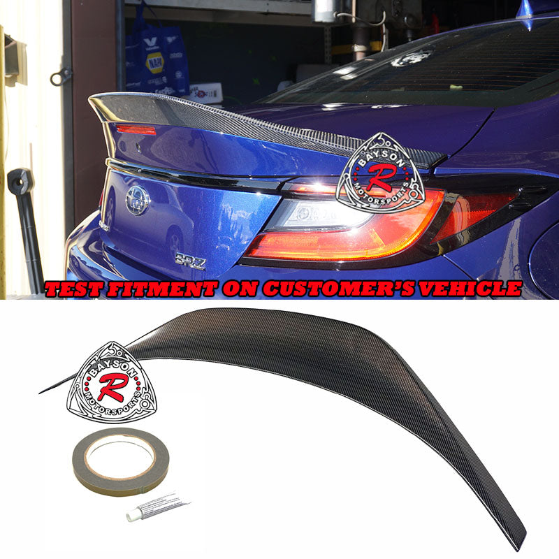 T Style Trunk Spoiler (Carbon Fiber) For 2022-2026 Toyota GR86