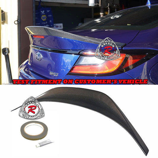 T Style Trunk Spoiler (Carbon Fiber) For 2022-2026 Subaru BRZ