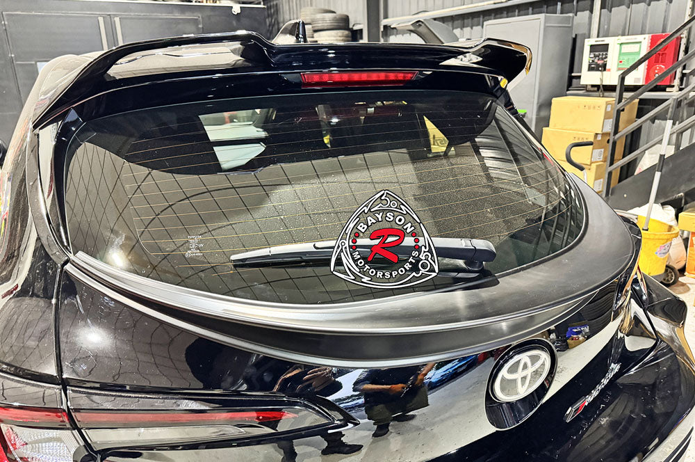 G Style Mid Trunk Spoiler For 2019-2025 Toyota Corolla Hatchback