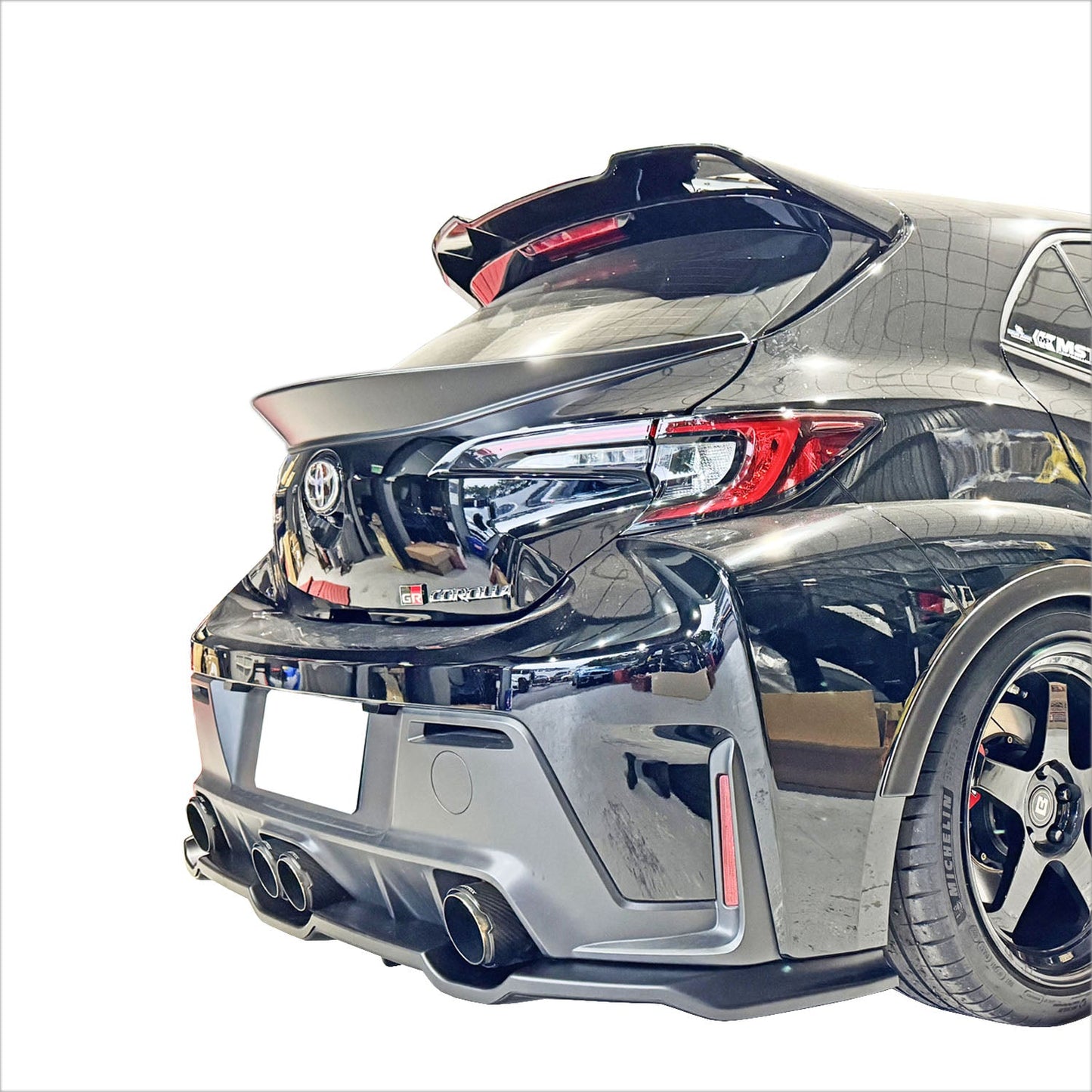 G Style Mid Trunk Spoiler For 2019-2025 Toyota Corolla Hatchback