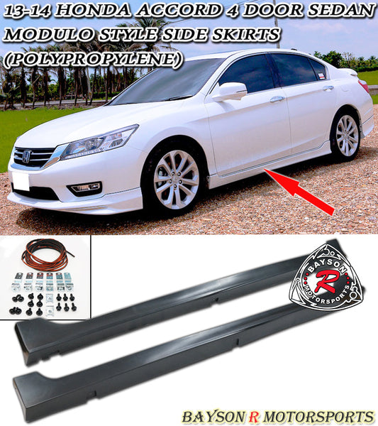 Mod Style Side Skirts For 2013-2017 Honda Accord (4Dr Sedan)