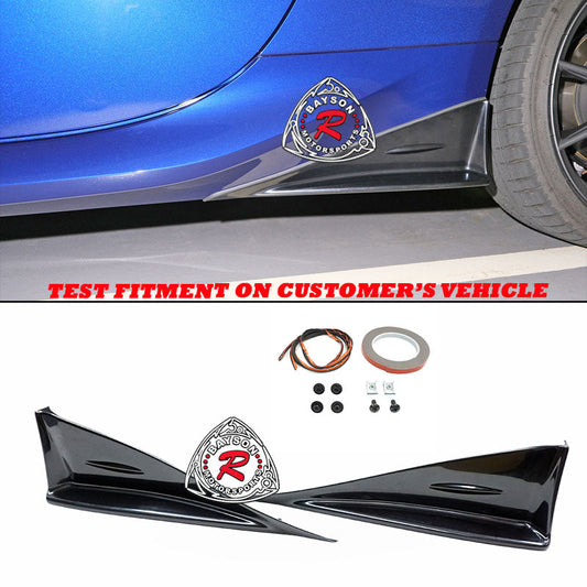 ST Style Side Skirts (ABS Plastic) For 2022-2026 Subaru BRZ