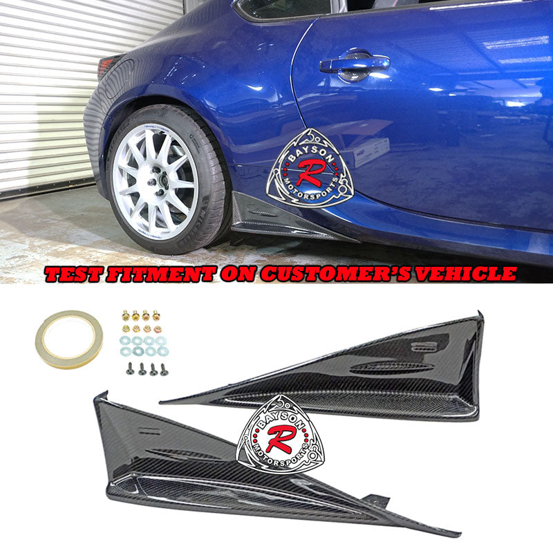 ST Style Side Skirts (Carbon Fiber) For 2022-2026 Toyota GR86