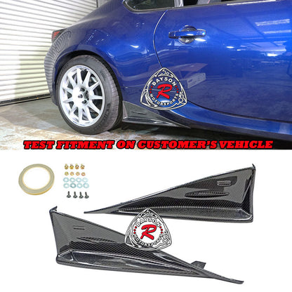 ST Style Side Skirts (Carbon Fiber) For 2022-2026 Toyota GR86