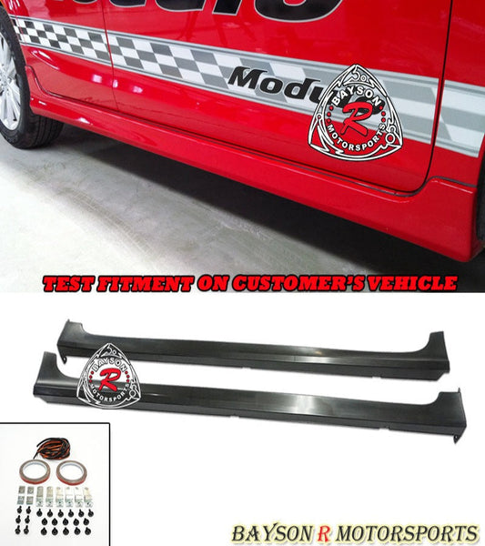 Mod Style Side Skirts (PP) For 2012-2015 Honda Civic (4Dr Sedan)