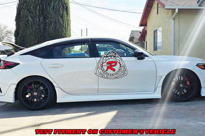 MU Style Side Skirts For 2023-2025 Honda Civic Type R (FL5)