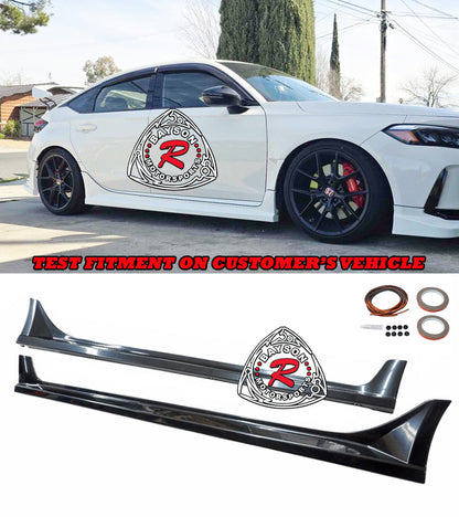 MU Style Front Lip/Side Skirts/Rear Lip Combo For 2023-2025 Honda Civic Type R (FL5)