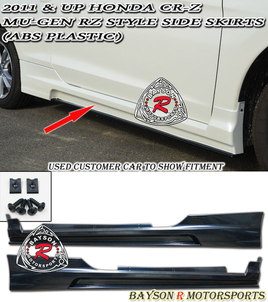 RZ Style Side Skirts For 2011-2015 Honda CR-Z