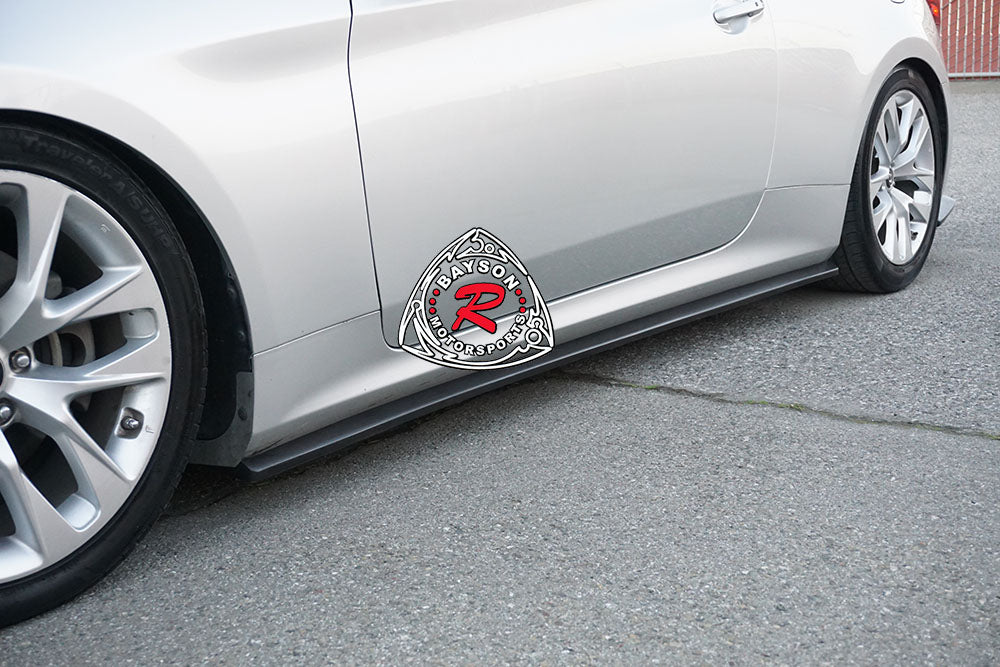 CK Style Side Skirts For 2010-2016 Hyundai Genesis (2Dr Coupe)