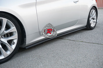CK Style Side Skirts For 2010-2016 Hyundai Genesis (2Dr Coupe)