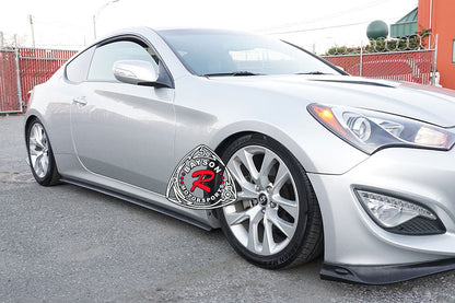 CK Style Side Skirts For 2010-2016 Hyundai Genesis (2Dr Coupe)