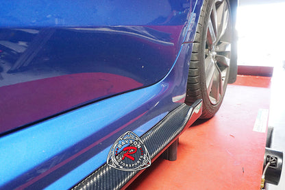 C2 Style Side Skirts (Carbon Fiber) For 2015-2021 Subaru WRX/WRX Sti