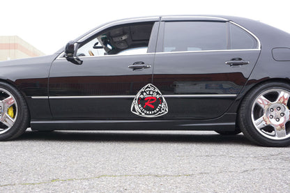 C Style Side Skirts For 2001-2006 Lexus LS430