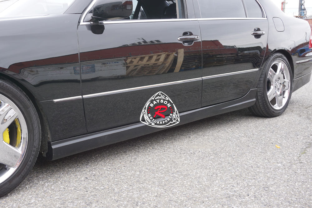 C Style Side Skirts For 2001-2006 Lexus LS430