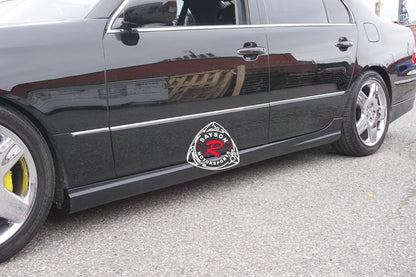 C Style Side Skirts For 2001-2006 Lexus LS430