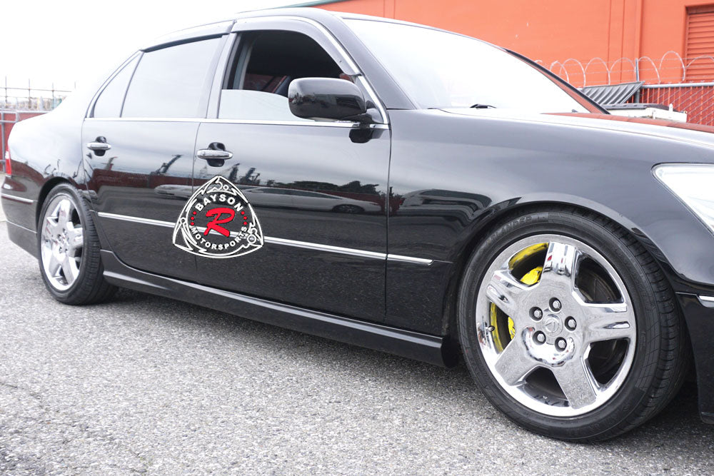 C Style Side Skirts For 2001-2006 Lexus LS430