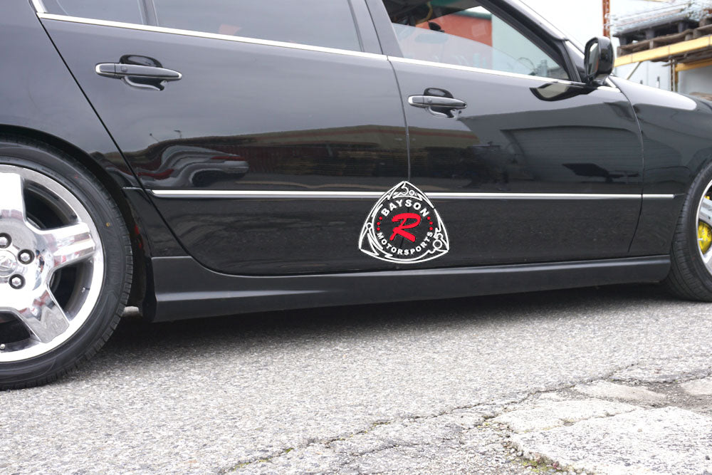 C Style Side Skirts For 2001-2006 Lexus LS430