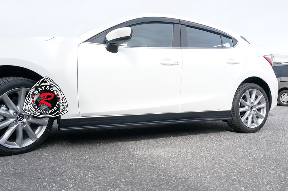 K Style Side Skirts For 2014-2018 Mazda-3