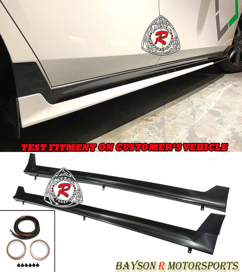 TH Style Side Skirts For 2019-2024 Mazda-3