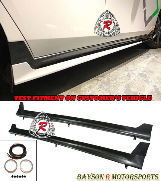TH Style Side Skirts For 2019-2024 Mazda-3